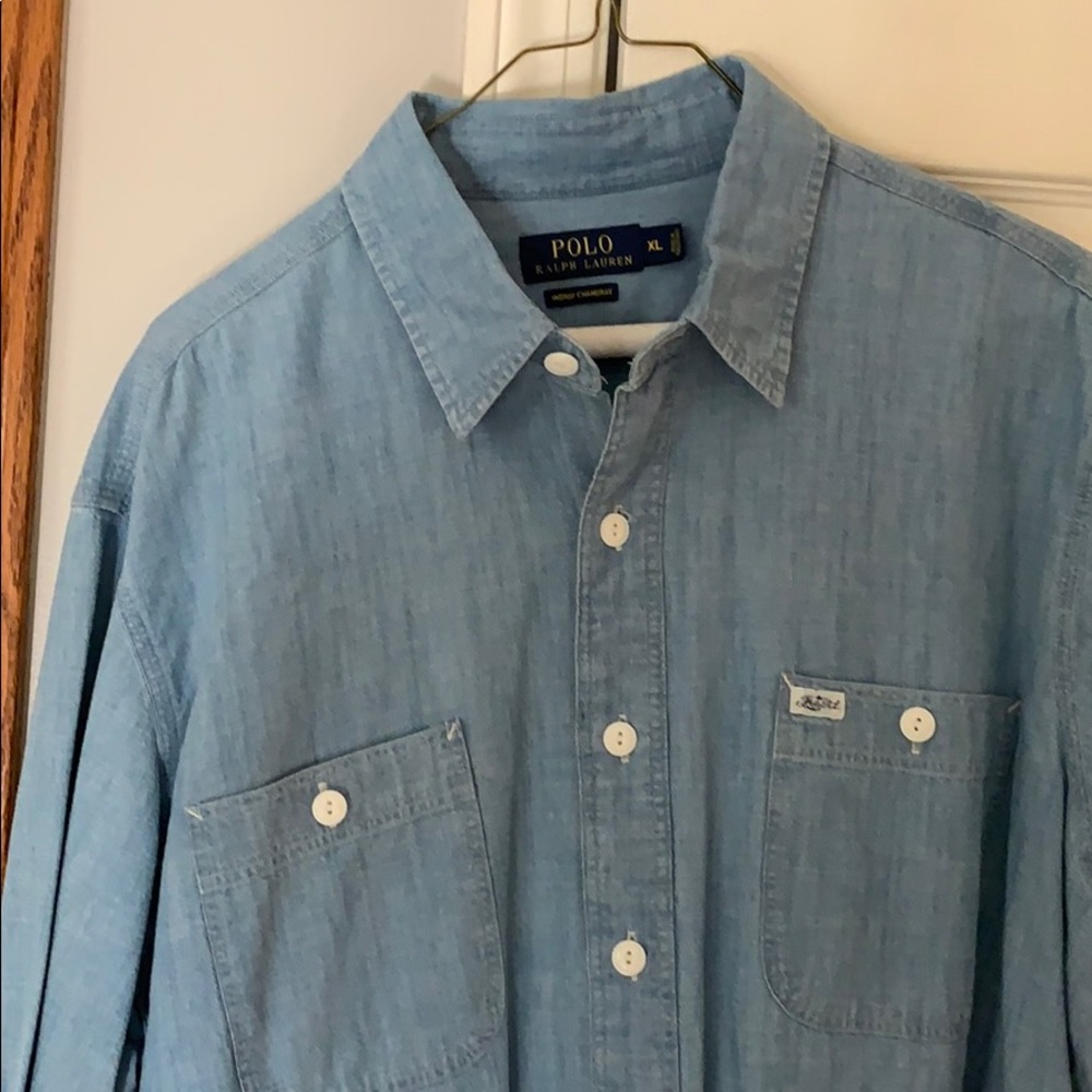 Never worn Polo button up
